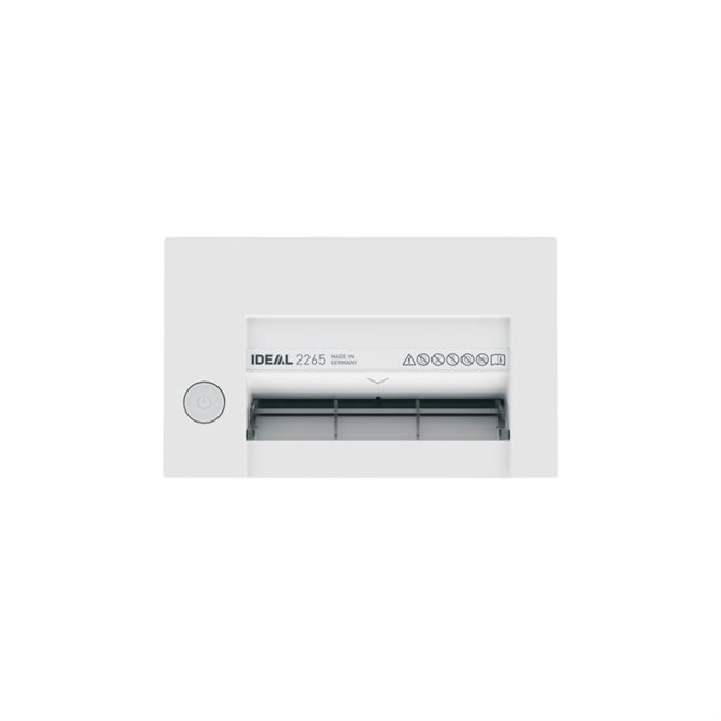 IDEAL 2265 CC Partikelschnitt 2x15mm P-5 Schreibtisch-Aktenvernichter