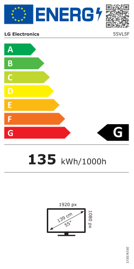 LG 55VL5F-A 139,7cm 55Zoll Videowall