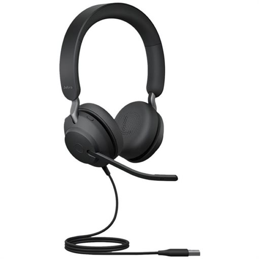 Jabra Evolve2 40 SE UC Headset On-Ear kabelgebunden USB-A optimiert für UC