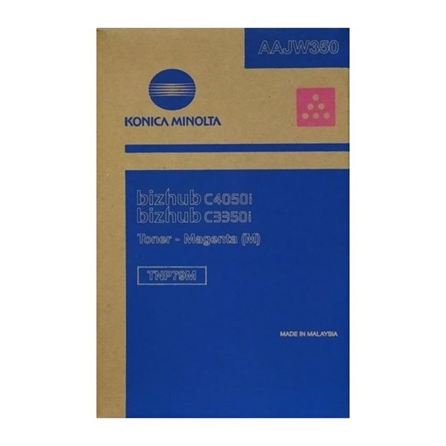 Konica-Minolta Original Toner magenta TNP79M - AAJW350 Konica-Minolta Original Toner magenta TNP79M - AAJW350