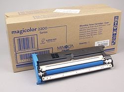 Konica Minolta Toner cyan für QMS Magicolor 2200 Konica Minolta Toner cyan für QMS Magicolor 2200