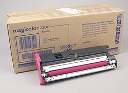 Konica Minolta Toner magenta QMS Magicolor 2200 Konica Minolta Toner magenta QMS Magicolor 2200