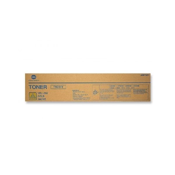 Konica Toner gelb TN-314 für bizhub C353, A0D7251 Konica Toner gelb TN-314 für bizhub C353, A0D7251