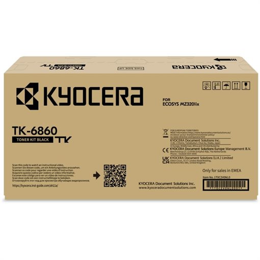KYOCERA Original HC Toner schwarz TK-6860 - 1T0C2V0NL0 KYOCERA Original HC Toner schwarz TK-6860 - 1T0C2V0NL0