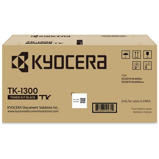 KYOCERA Original Toner schwarz TK-1300 - 1T0C150NL1 KYOCERA Original Toner schwarz TK-1300 - 1T0C150NL1