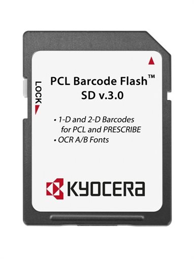 KYOCERA PCL Barcode Flash 3.0 - TYP D