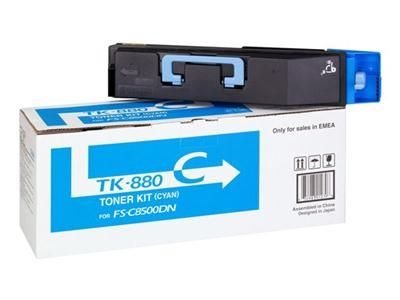 Kyocera Toner cyan für FS-C8500DN, TK-880C Kyocera Toner cyan für FS-C8500DN, TK-880C