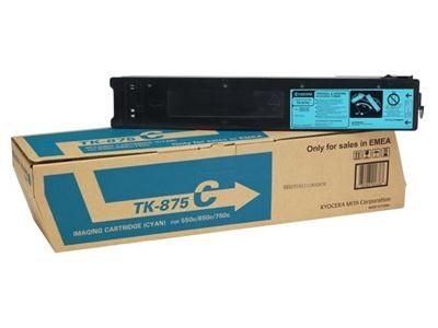 Kyocera Toner cyan für Taskalfa 550c, TK-875C Kyocera Toner cyan für Taskalfa 550c, TK-875C