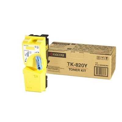 Kyocera Toner gelb für FS-C8100DN, TK-820Y Kyocera Toner gelb für FS-C8100DN, TK-820Y