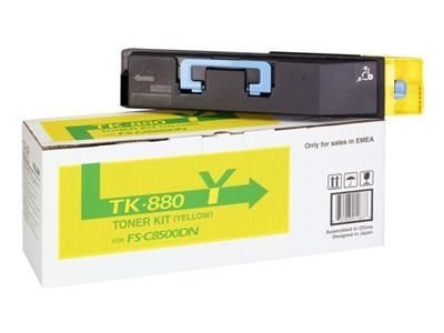 Kyocera Toner gelb für FS-C8500DN, TK-880Y Kyocera Toner gelb für FS-C8500DN, TK-880Y