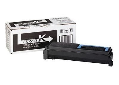Kyocera Toner-Kit schwarz für FS-C5200DN, TK-550K Kyocera Toner-Kit schwarz für FS-C5200DN, TK-550K