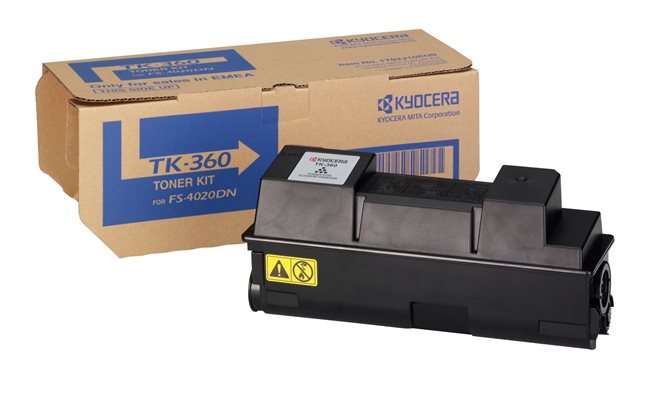 Kyocera Toner-Kit schwarz für FS-4050DN, TK-360 Kyocera Toner-Kit schwarz für FS-4050DN, TK-360