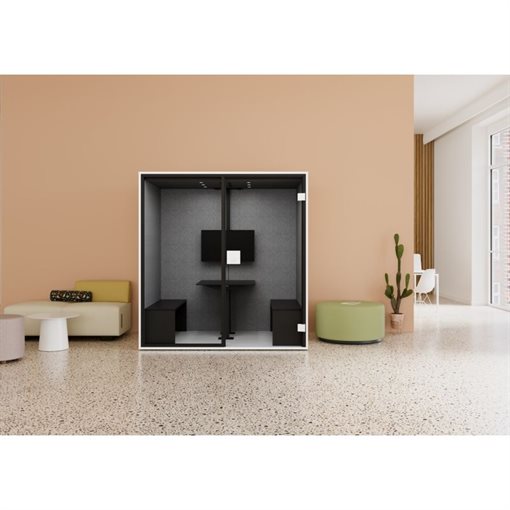 Lech Akustikbox Timo M4 für bis 4 Personen 2,04x1,38x2,15m