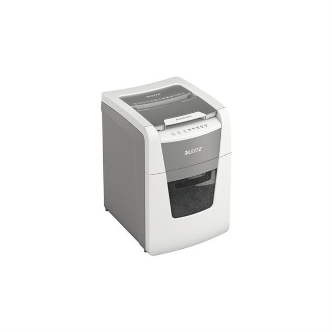 LEITZ IQ Autofeed Aktenvernichter Small Office 100 P-5 100 Blatt