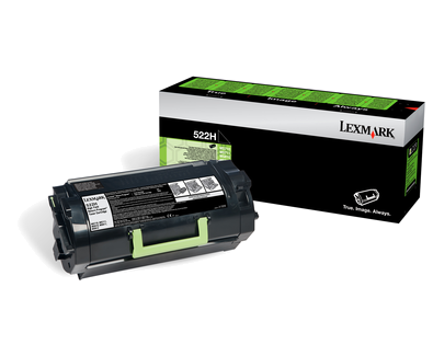 Lexmark 522H Rückgabe-Toner schwarz - 52D2H00 Lexmark 522H Rückgabe-Toner schwarz - 52D2H00