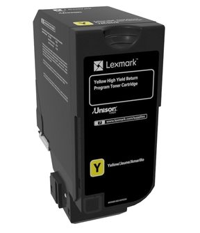 Lexmark HC Rückgabe-Tonerkassette Gelb Lexmark HC Rückgabe-Tonerkassette Gelb