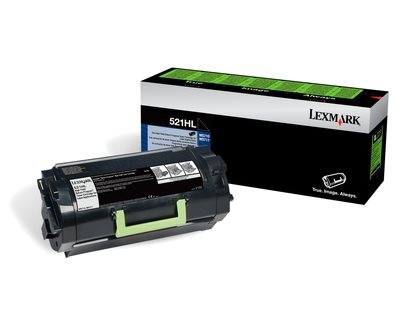 Lexmark HC Rückgabe-Tonerkassette schwarz Lexmark HC Rückgabe-Tonerkassette schwarz
