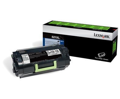 Lexmark HC Rückgabe-Tonerkassette schwarz Lexmark HC Rückgabe-Tonerkassette schwarz