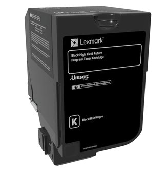 Lexmark HC Rückgabe-Tonerkassette Schwarz Lexmark HC Rückgabe-Tonerkassette Schwarz