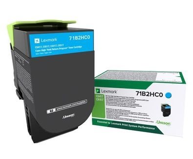 Lexmark Original - Rückgabe-Toner cyan