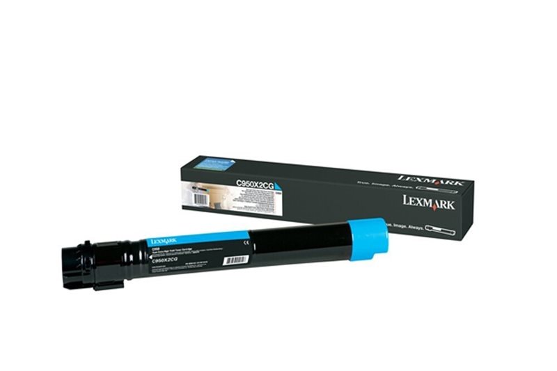 Lexmark Original - Toner cyan - C950X2CG Lexmark Original - Toner cyan - C950X2CG