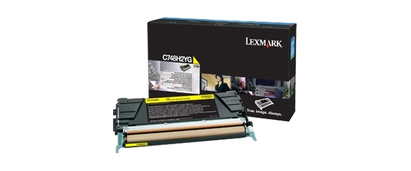 Lexmark Original Toner gelb Lexmark Original Toner gelb