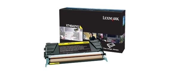 Lexmark Original Toner gelb Lexmark Original Toner gelb