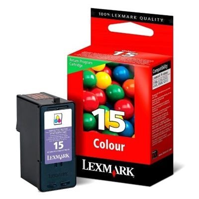Lexmark Rückgabe-Tintenpatrone farbig Nr. 15 Lexmark Rückgabe-Tintenpatrone farbig Nr. 15