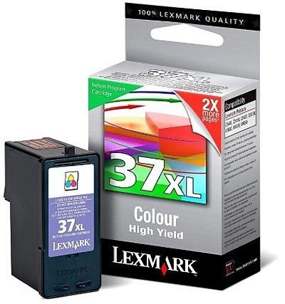 Lexmark Rückgabe-Tintenpatrone farbig Nr. 37XL Lexmark Rückgabe-Tintenpatrone farbig Nr. 37XL