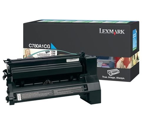 Lexmark Rückgabe-Tonerkassette cyan für C780 Lexmark Rückgabe-Tonerkassette cyan für C780