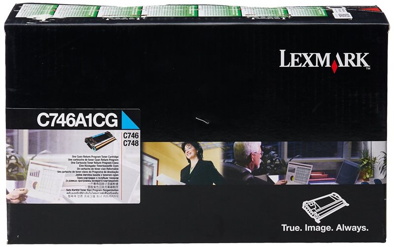 Lexmark Rückgabe-Tonerkassette Cyan Lexmark Rückgabe-Tonerkassette Cyan