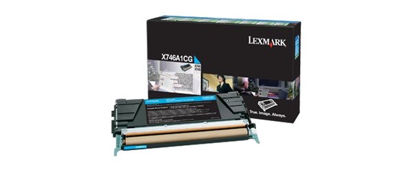 Lexmark Rückgabe-Tonerkassette Cyan Lexmark Rückgabe-Tonerkassette Cyan