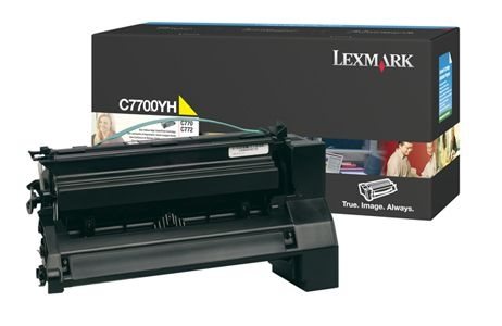 Lexmark Rückgabe-Tonerkassette gelb für C770 Lexmark Rückgabe-Tonerkassette gelb für C770