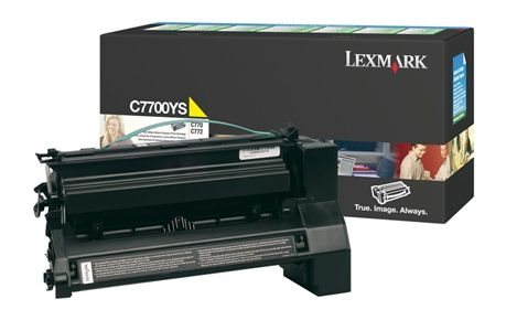 Lexmark Rückgabe-Tonerkassette gelb für C770 Lexmark Rückgabe-Tonerkassette gelb für C770