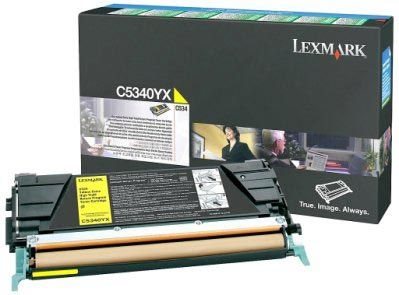 Lexmark Rückgabe-Tonerkassette gelb HC für C534