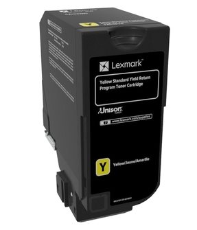 Lexmark Rückgabe-Tonerkassette Gelb