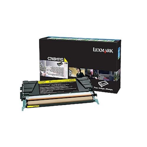 Lexmark Rückgabe-Tonerkassette Gelb Lexmark Rückgabe-Tonerkassette Gelb