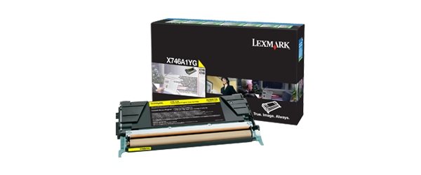 Lexmark Rückgabe-Tonerkassette Gelb Lexmark Rückgabe-Tonerkassette Gelb