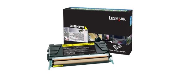 Lexmark Rückgabe-Tonerkassette Gelb Lexmark Rückgabe-Tonerkassette Gelb