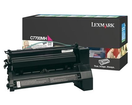 Lexmark Rückgabe-Tonerkassette magenta für C770 Lexmark Rückgabe-Tonerkassette magenta für C770
