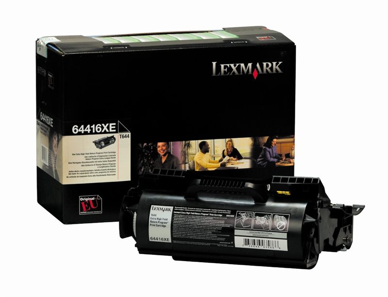 Lexmark Rückgabe-Tonerkassette schwarz HC für T644 Lexmark Rückgabe-Tonerkassette schwarz HC für T644