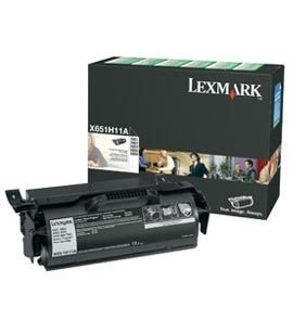 Lexmark Rückgabe-Toner schwarz HC für X651 Lexmark Rückgabe-Toner schwarz HC für X651