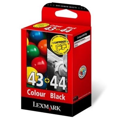 Lexmark Tinten-Kombipack Nr. 43 + 44 für X9350 Lexmark Tinten-Kombipack Nr. 43 + 44 für X9350