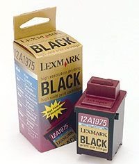 Lexmark Tintenp. Orig. Optra C40, schwarz -12A1975