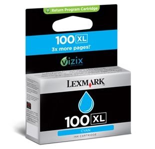 Lexmark Tintenpatrone cyan Nr. 100XL , 14N1069E