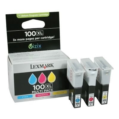 Lexmark Tintenpatrone Multipack Nr.100XL , 14N0850 Lexmark Tintenpatrone Multipack Nr.100XL , 14N0850