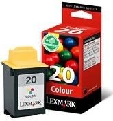 Lexmark Tintenpatrone Nr. 20 dreifarbig für Z42 Lexmark Tintenpatrone Nr. 20 dreifarbig für Z42