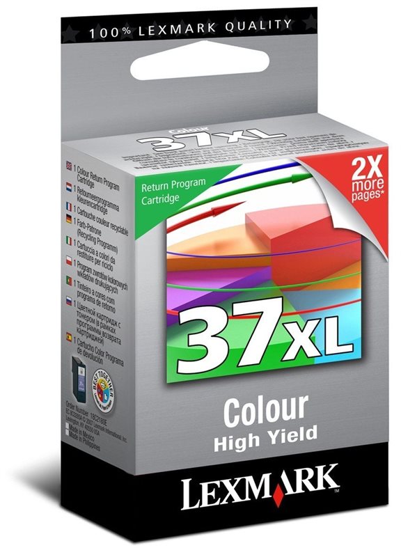 Lexmark Tintenpatrone Nr. 38XLA dreifarbig Lexmark Tintenpatrone Nr. 38XLA dreifarbig