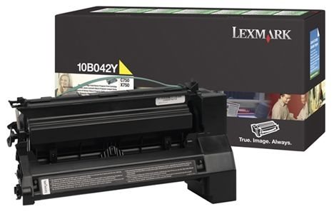 Lexmark Tonerkassette gelb für C750