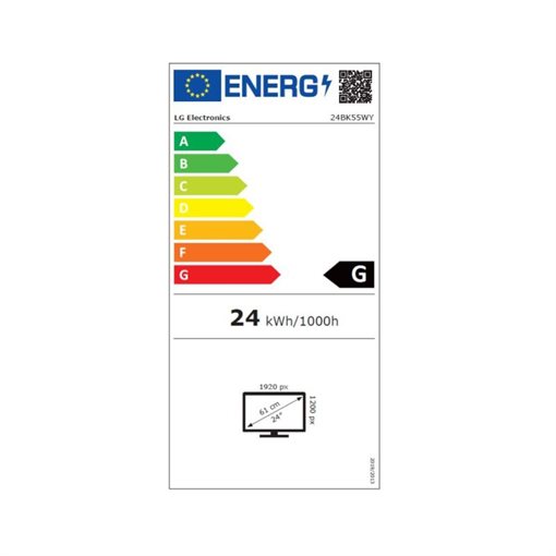 LG 24BK55WY-W, 60,96 cm (24 Zoll) - 1920 x 1200 WUXGA
